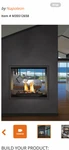 Napoleon Gas Fireplace 81 Direct Vent See Through. Fixed Price $6100.00.