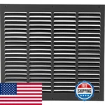 Hvac Premium 24 X 10 Duct Opening Flat Stamped Steel Return Air Grille -. Fixed Price $115.43.