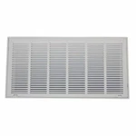 Zoro Select 4MJT9 Filtered Return Air Grille , 14 X 30 White Steel. Fixed Price $47.59.