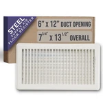 Fits 6X12 12X6 Duct Opening Floor Register With Louvered Design By Handua. Fixed Price $22.53.