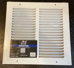X10" Sidewall Grille Hvac Vent Cover For Duct Opening White Altus Unopened B. Fixed Price $7.99.