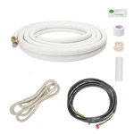 Icool 10 Ft. Mini Split Line Set, 1/4" & O.d. Twin 1/2", Copper. Fixed Price $102.57.