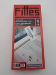 Fittes Flush Floor Vent (lite) 4 In. X 10 White. Fixed Price $19.95.