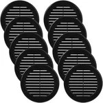 Vent Systems 4" Inch Opening Dimensions Pack 10 Black Soffit Cover .... Fixed Price $43.01.