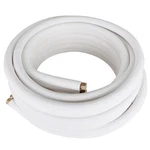 White Install Kit For Mini Split Heat Pump Systems 50 Feet 3/8"-5/8" Dia.. Fixed Price $138.11.