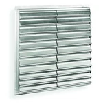 Wall Backdraft Damper, Vertical Mount, 42 In Dia Fan, 45 H X 6-1/4. Fixed Price $491.36.