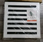 Buildmart 14X14 Modern Ac Vent Cover - Decorative Air White, Read. Fixed Price $59.99.