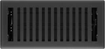Rocky Mountain Goods 4 X 10 Contemporary Black Floor Register Vent. Fixed Price $23.22.