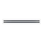 Buildmart - 36" Linear Diffuser (2 Slot) Double White Decorativ.... Fixed Price $136.82.