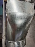 Master Flow 14 6 In. To 8 Universal Register Box Durable Galvanized Steel. Fixed Price $19.54.