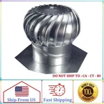 New Lomanco 12 In. Galvanized Steel Internally Braced Whirlybird Wind Turbine. Fixed Price $89.00.