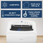 Insignia 6,000 Btu 3-IN-1 Portable Air Conditioner New. Fixed Price $279.99.