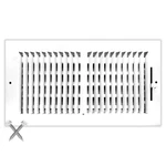 Hvac Premium 12 X 4 2-WAY-FLAT Stamped Steel Vent Cover Grille Register. Fixed Price $27.69.