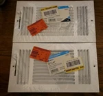 Lot Of (2) Ez-flo 12 X 6 Inch White Air Vent Cover For Wall Ceiling. Fixed Price $18.50.