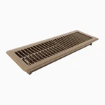 Floor Register With Louvered Design Heavy Duty Walkable Damper. Fixed Price $15.16.