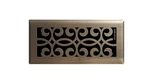 Hampton Bay Classic Scroll 4 In. X 10 Steel Floor Register Antique Brass. Fixed Price $19.59.