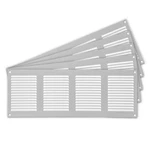 Repa Market 5-PACK Air Vent Cover 16X6 Inch Outer Dimensions White Galvanized. Fixed Price $141.58.