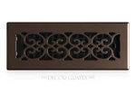 Pack Of 2 -decorative Air Vent Cover 3X10 Floor Register Rubbed Bronze. Fixed Price $35.00.