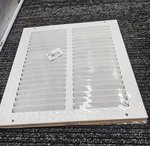 (qty 2) Hart & Cooley 703984 Hvac Return Air Grille 672M1010W White X. Fixed Price $24.81.