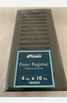 Accord Hvac Black Steel Adjustible Damper Duct Vent 10 X 4". Fixed Price $14.90.