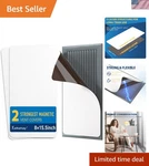 8X15.5 Inch Magnetic Vent Covers - Ultimate Durability & Energy Savings 2 Pack. Fixed Price $20.99.