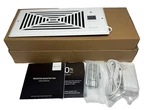 Biowind Airboost T4 Quiet Register Booster Vent HZD-92F-W 4"X10" White. Fixed Price $19.99.