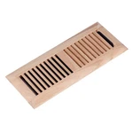 Hardwood Red Oak Floor Register, Drop Vent Cover, 4X14 Inch With Damper, U.... Fixed Price $38.59.
