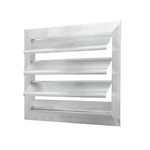 8"X8" Aluminum Vent Cover Shutter Exhaust Fan Louvered. Fixed Price $18.67.
