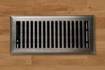 Madelyn Carter 2 X 10 Cast Brass Contemporary Vent Cover With Damper - Oil Rubbe. Fixed Price $30.02.