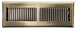 Hvac Premium 4 X 10 Modern Floor Register Grille With Dampers - Contempo Deco.... Fixed Price $80.35.