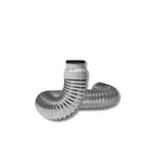 Imperial 4 Silver/white Aluminum/plastic Semi-rigid Dryer Vent Kit VT0762. Fixed Price $28.95.