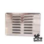 9" X 6" Aluminum Ventilation Cover Air Grille Louvered. Fixed Price $12.65.