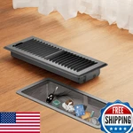 Hg Power Heavy Duty Floor Vent Covers 4X12 Inch Metal With Screen, Rust Proof. Fixed Price $95.33.