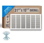 30X14 Duct Opening Steel Return Air Grille By Handua Vent Cover For Si. Fixed Price $59.99.