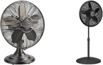 17" Oscillating & Pedestal Fan - 3 Speed, Adjustable, Bronze Finish. Fixed Price $187.99.