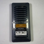 Imperial Standard Series 4" X 10" Black Poly Floor Register New. Fixed Price $22.22.