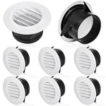 8 Pack Air Round, 4 Inch Soffit Vent, Abs Louver Cover With Bui.... Fixed Price $42.42.