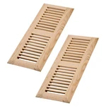 Pcs Pack Hardwood Red Oak Floor Register, Drop Vent Cover, 4X12 Inch, With. Fixed Price $68.81.