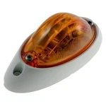 Grote Small Aerodynamic Yellow Screw Mount Clearance Marker Light White Base. Fixed Price $39.69.