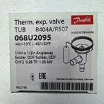 Danfoss 068U2095 Thermostatic Expansion Valve 1/4"X1/2" Tub R404A/R507. Fixed Price $100.00.