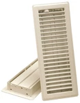 Manufacturing RG0244 4-INCH By 10-INCH Louvered Floor Register, Almond. Fixed Price $31.94.