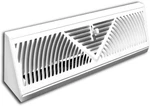 Truaire 15-INCH C115SW (duct Opening Measurements) Supply Floor Baseboard Diffus. Fixed Price $29.65.