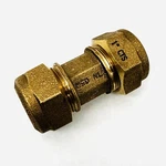 1" Cts Ay Mcdonald Brass Straight Coupling Compression X. Fixed Price $44.99.