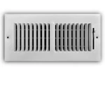 Everbilt 10 In. X 4 2-WAY Steel Wall/ceiling Register White Hvac Vent. Fixed Price $14.49.
