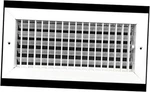 14"W X 6"H Adjustable Air Supply Diffuser - Hvac Vent Cover White. Fixed Price $63.62.