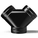 3-WAY Duct Splitter Exhaust Pipe Connector, For Indoor 6. Fixed Price $51.99.