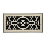 Floor Register 4 X 10 Victorian Vent Cover For Home Heavy Duty Metal Design Wi. Fixed Price $22.67.