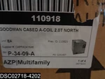 Minor Scratches: CAPFA2418A6 Goodman Cased Coil 2.0T North Evaporator. Fixed Price $482.16.