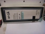 Aria Vent Og Collection, Matte Black (4" X 12") Lite. Fixed Price $25.00.