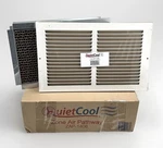 Quietcool Ventilation Accessories 8"X14"X4" Galvanized Steel Zone Air Pathway. Fixed Price $64.95.